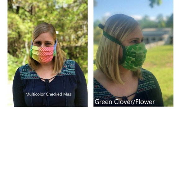 Handmade Reusable Fabric Masks - Picture 2 of 8